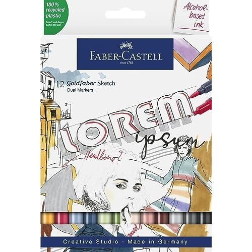 Sketch marker goldfaber - goldfaber, 12