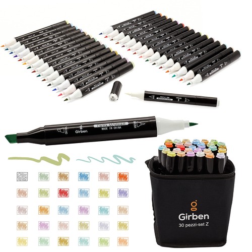 Girben set pennarelli ad - z,