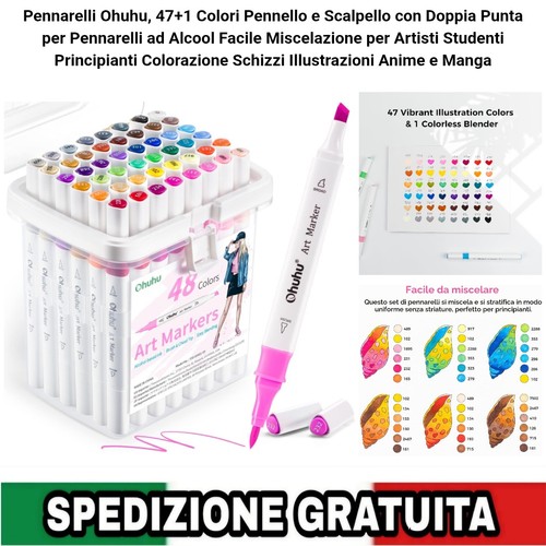 Colori pennarelli alcool - pennarelli,