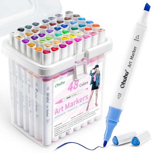 Ohuhu markers 1 colori - ohuhu,
