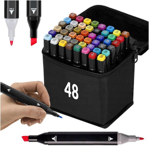 Set pennarelli alcool 48 - set,