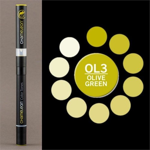 Chameleon pen olive - pen,