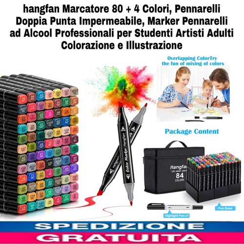 Colori pennarelli - 80, 4